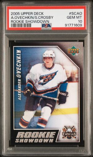 2005-06 Upper Deck Rookie Showdown A. Ovechkin / S. Crosby #SCAO PSA 10