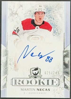 2017-18 The Cup Martin Necas Rookie Autograph /249 #116