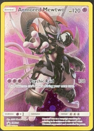 2019 Pokémon Sun & Moon Fall Collector's Chest Armored Mewtwo Holo #SM228