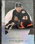 2023-24 SP Authentic Adam Klapka Future Watch Rookie Acetate SSP #112