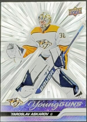 2023-24 Upper Deck Yaroslav Askarov Young Guns Outburst Rookie #204