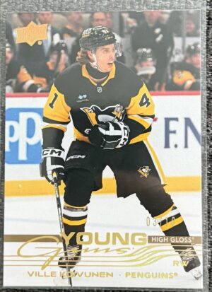 2025-26 Upper Deck Ville Koivunen High Gloss Young Guns Rookie /10 #233